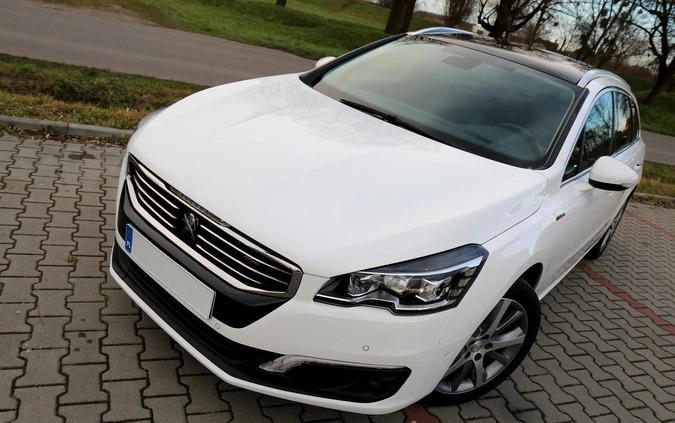 Peugeot 508 cena 57800 przebieg: 187000, rok produkcji 2016 z Oława małe 631